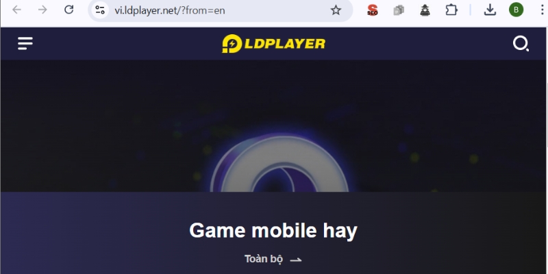 LDPlayer tích hợp cho các con máy có cấu hình yếu