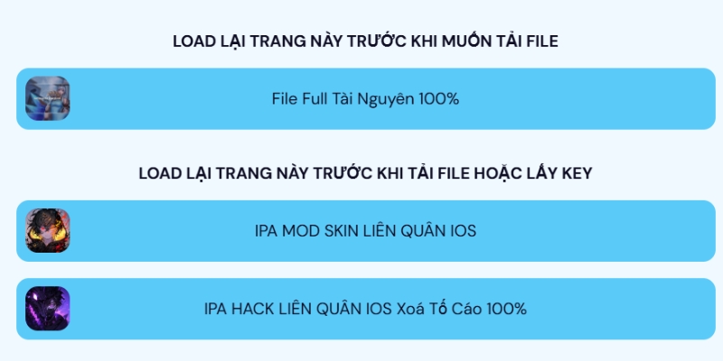 Mod skin Liên Quân cho IOS