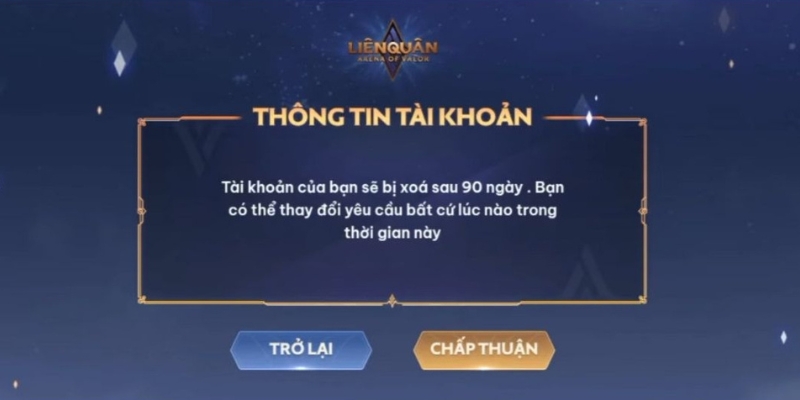 Thời hạn 90 ngày cho mỗi yêu cầu xóa vĩnh viễn